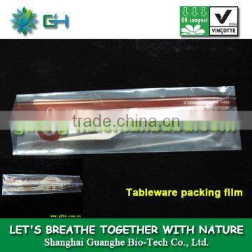100%biodegradable PLA Durable Plastic Packing Bags /electronic Component Transparent Biodegradable Bags