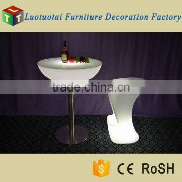 Led Cocktail Table Illuminated Light up High Top Square Led Cocktail Table photo-6