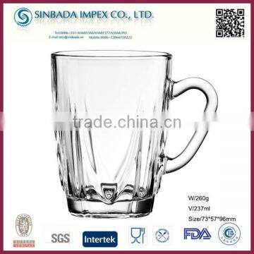 SGS Level KTZB48, wholesale small lid custom glass coffee cups