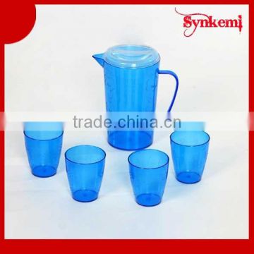 Plastic water pitcher set wholesale