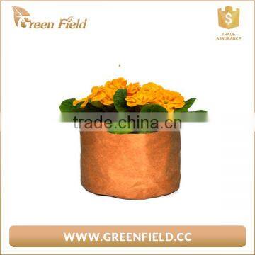 Paper Plant Pot Bag Brown Kraft Paper Planter Pot photo-2