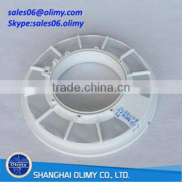 Custom White plastic part high quality filter plastic cover for hot sale