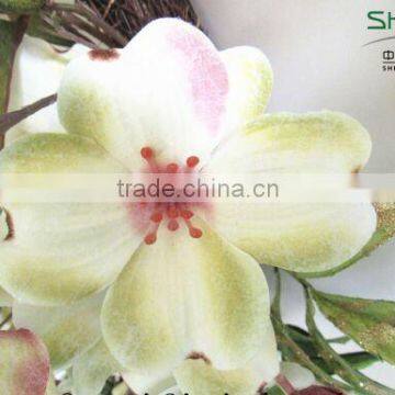 SD800903 Artificial Single Stem Magnolia Flower,indoor Decorative Magnolia Flores photo-5