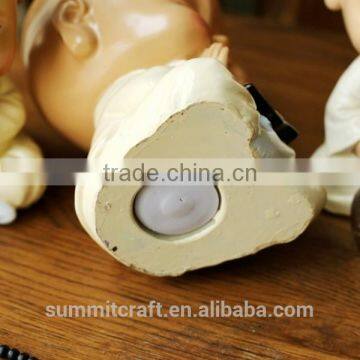 Resin Little Monk Statue Baby Buddha Statue photo-5
