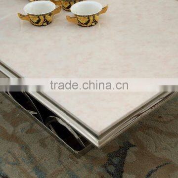 2016 Luxury Stainless Steel Dining Table/ Elegant Marble Dining Table for Wholesale AH068 photo-4