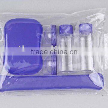 6PCS plastic travel bottle set