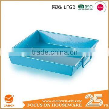 Simple Fresh Metal Food Fruit Round Tray photo-3