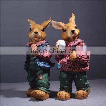 Custom Bunny Outdoor Garden Decor Statue Sculpture photo-4