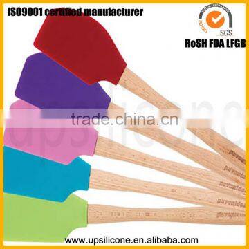Silicone Spatula Head With Wooden/plastic/stainless Steel Handle photo-2