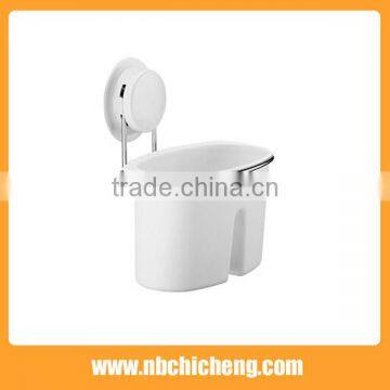 Shelf Bracket Plastic Wall Suction Shelf Houseware Storage Holder photo-4