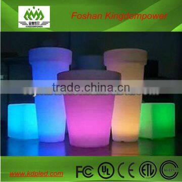 led planter factory rechargeable led garden flowerpot