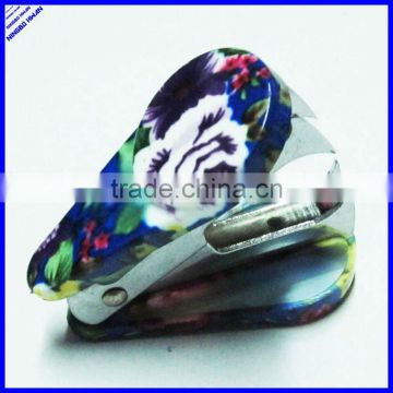 Mini fancy design novelty floral Staple remover