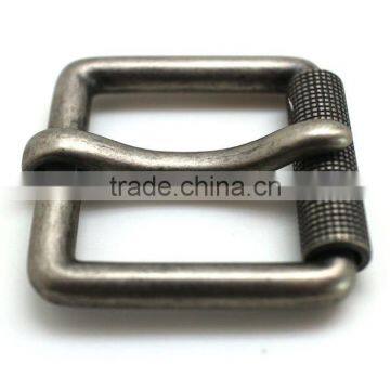 1-1/2" Standard Leather Belt Buckl, Zinc Alloy Material Buckle With Roller, Antique Nickel Belt Buckle photo-5