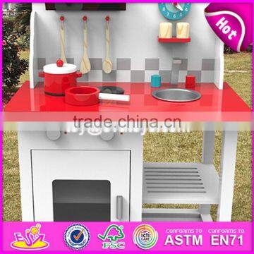New Design Children Pretend Play Wooden Toy Kitchen for Boys W10C294 photo-4