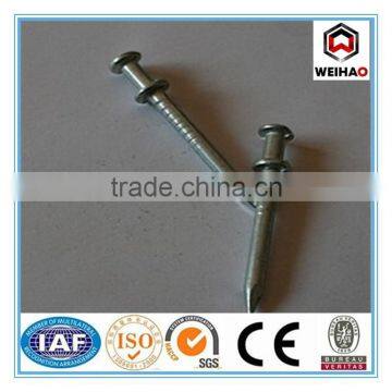 Hot selling Double Head Concrete Nail/Duplex Head Nail / factory price