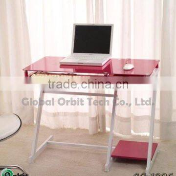 Beautiful Wooden Modern Glass Computer Desk