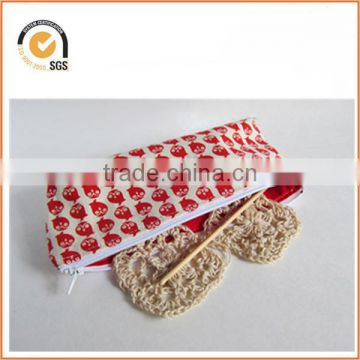 canvas cosmetic bag protective bag and hot sales made in china