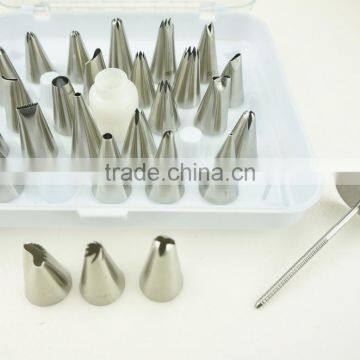 42158 Stainless Steel Cake Decorating Tips/Mouth for Pastry Bag/Fondant Tools photo-5
