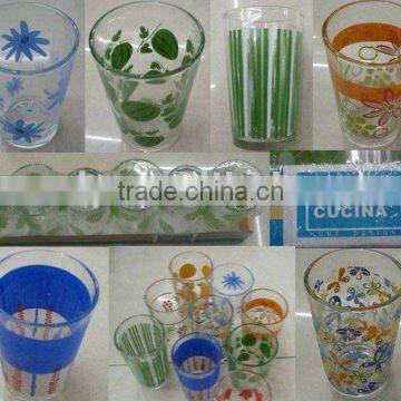 6pcs printing water cup