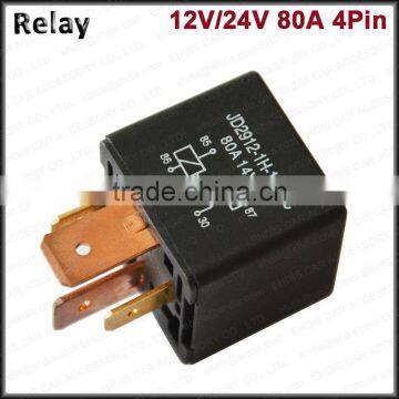 auto relay 12V 24V 80A auto 80a relay waterproof relay car electrical relay