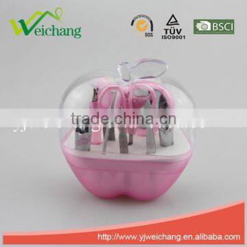 WCJ269 Manicure Set With Apple-shaped Pack(pink Package) photo-2