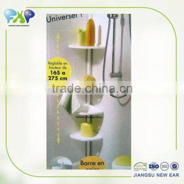 New Products Bathroom Corner Shampoo Shelf 4-tier Kitchen Plastic or Metal Storage Rack photo-2
