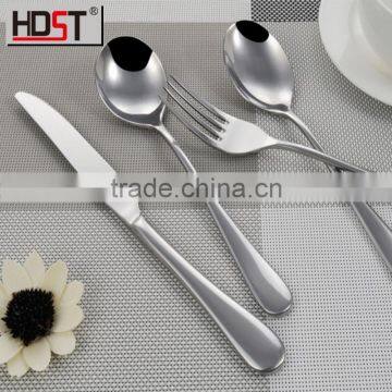 High grade ! elegant eco-friendly stainless steel flatware ;wholesale housewares flatware