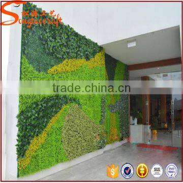 2017 Guangdong DIY Fake Vertical Garden Materials Plant Wall Used Artificial Grass photo-3