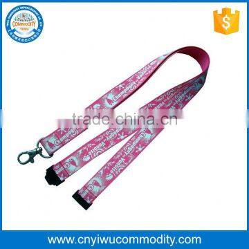 utility high quality embroidery lable wine glass lanyard