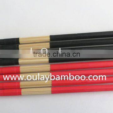 Rubber caps bamboo drumsticks for sale