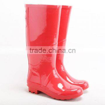 knee rubber rain boots for woman