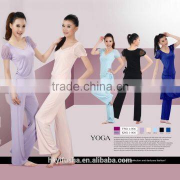 2015 Stelisy Womens' 2 Pieces Fitness Dance Yoga Wear Top + Long Pants sets