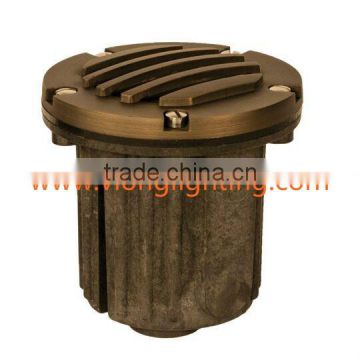 Well Lights-WLB02, Brass Low Voltage Landscape Lighting