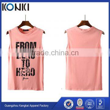 Wholesale Letter Print Tank Top for Men New Style Tank Top photo-4