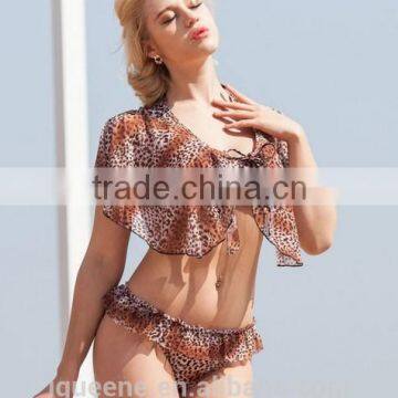 Good Quality Fashion Women Sexy Leopard Swimming Suit photo-3
