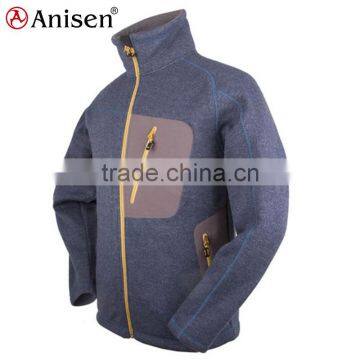 OEM heater Fleece winter clothing outdoors custom label jacket men