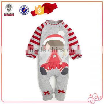 2016 new unisex christmas baby jumpsuit children winter