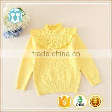 knitting pure plain colors kid sweater in-stock sweater fabric sweater for babies/tollderls/infants