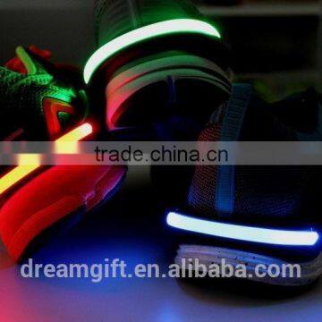 2015 New design flashing SHOE HOLDER fit for outdoor sports products running riding light in the night