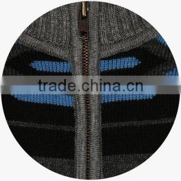 Full Pattern Cool Zip up Baby Boy Wool Cardigan Sweater photo-4
