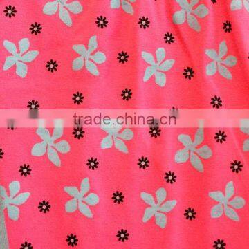 Wholesale Fashion Baby Knitted Pajama Printed Cap Sleeve Top +Long Pan Girls 2 Pcs Set TP-7711 photo-4