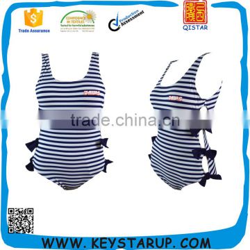 Sexy Stripe Swimwear One Piece Fashion Hot Sale Swimsuit