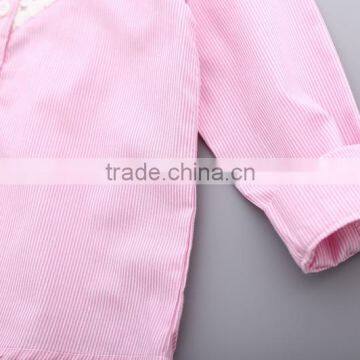 S33418W Baby Girl Shirt Brand Cotton White Embroidery Girls Blouses photo-5