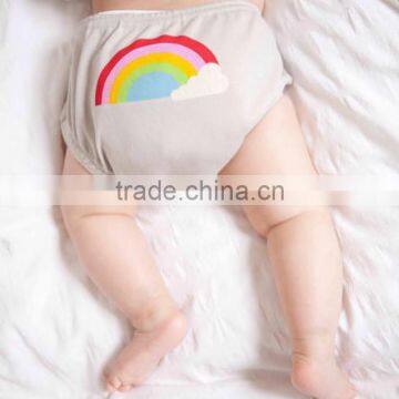 S32971W Cute Kids Nappy Cotton Underwear Training Pants Toilet Potty Baby Cloth Diaper Cover photo-3