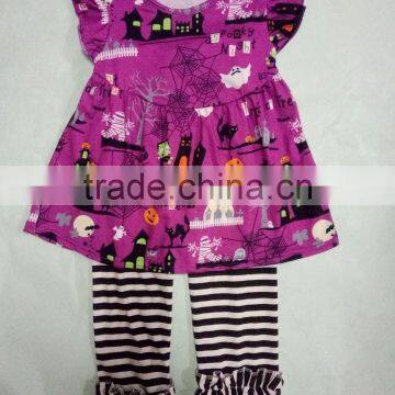 Remake Hot Sales Adore Fall Halloween Ghost Wholesale Children Clothes photo-4