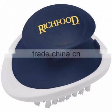 Palm Fruit & Vegetable Brush - Ergonomic Design Allows You to Slide Hand Between Handle and Base and Comes With Your Logo photo-5