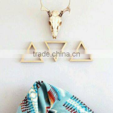 Wool Blanket Native American Four Directions Design Classic Multicolor the Bright Smaller Throw Cozy Blanket photo-6