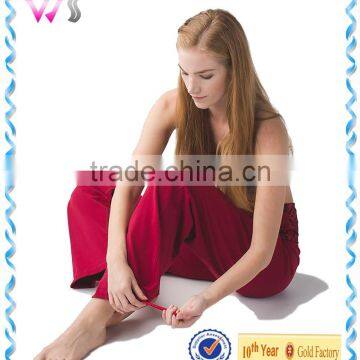 Womens Yoga Pants Colorful Loose Trousers Wholesale Wide Leg Yoga Pants photo-2