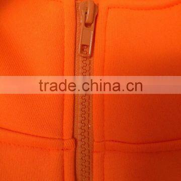 Mens Orange hi Vis Reflective Protective Jacket Warning Fleece Chinese Local Tape Safety Sweatshirt photo-4