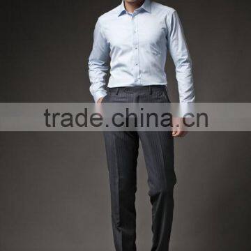 2014 latest style cotton mens custom dress shirt